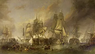 A Batalha de Trafalgar