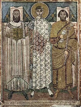 Demétrio de Tessalônica e Filoteu de Constantinopla e João Calábria