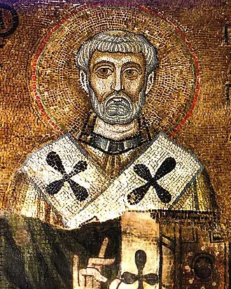 São Clemente I e São Columbano