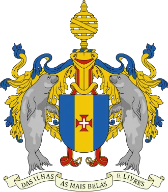 Coat of arms of Madeira, Portugal